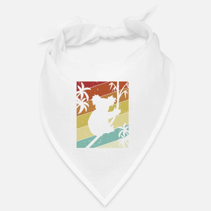 Retro Koalabär Eukalyptus Phascolarctos Cinereus Bandana