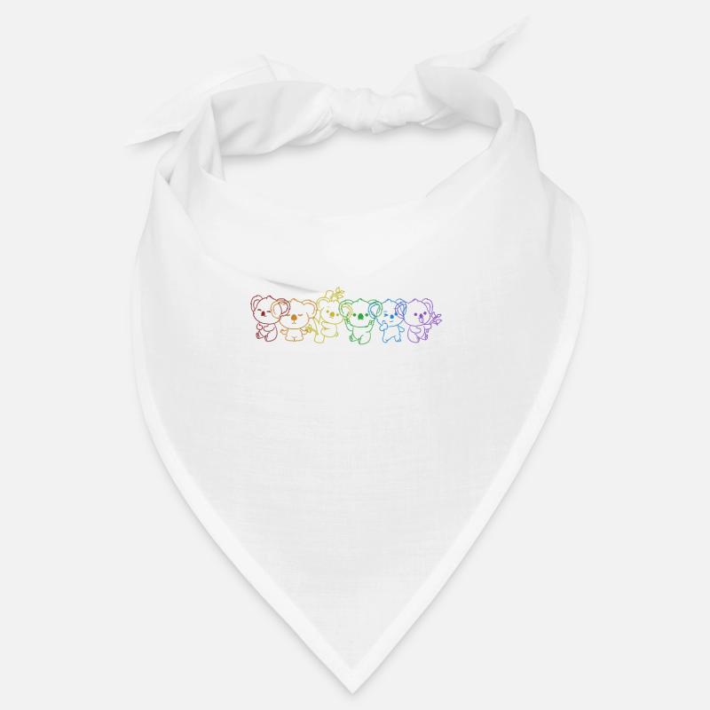 Koala LGBT Arc-en-ciel Koalabear Eucalyptus Lover Bandana