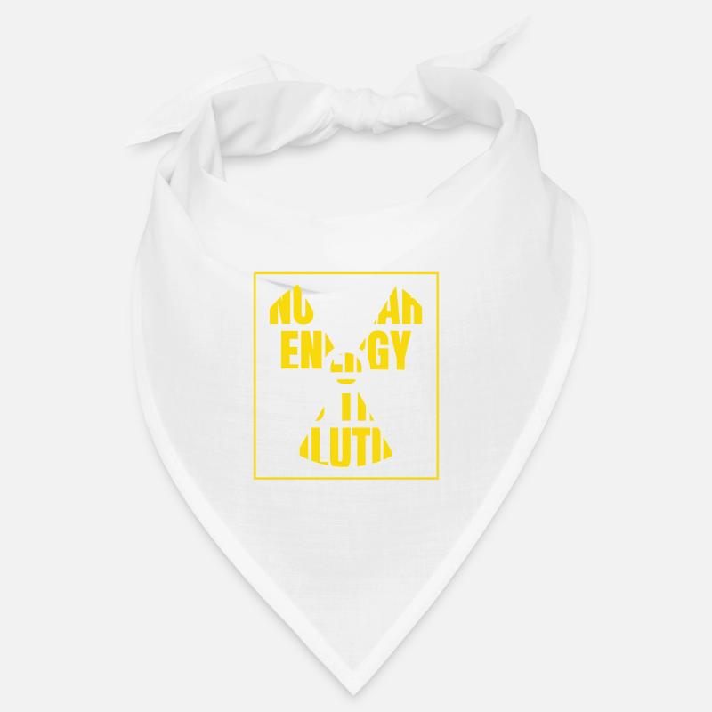 Nuclear Energy Is The Solution Uranium Nuclear Bandana