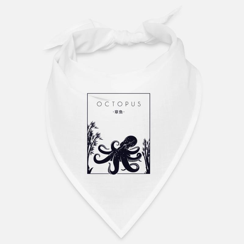 Pieuvre Chinois Hanzi Cephalopoda Octopodes Bandana