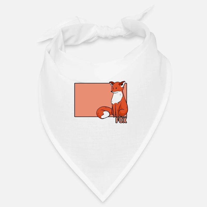 Fox Doodle Chinese Hanzi Canidae Caninae Red Fox Bandana