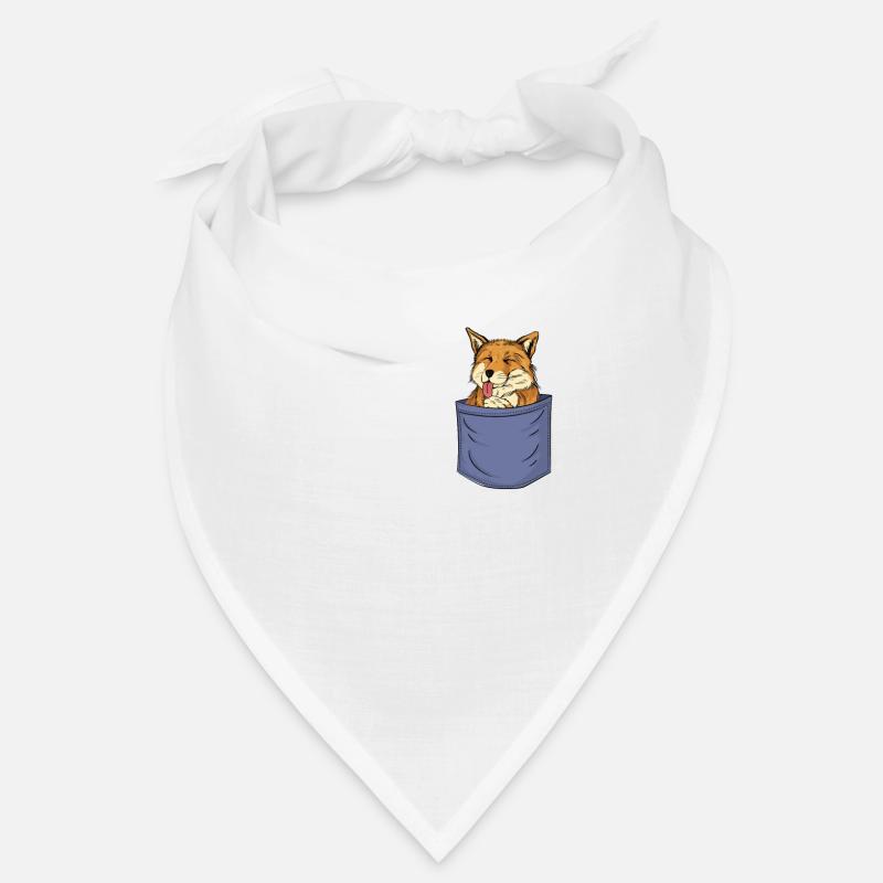 Fuchs Brusttasche Canidae Caninae Rotfuchs Fuchs Bandana