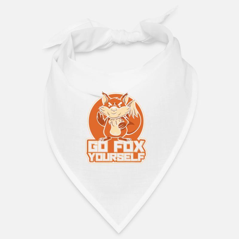 Go Fox Yourself Canidae Caninae Renard roux Fox Lover Bandana
