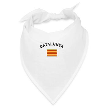 Katalonien Barcelona katalanisch Unabhängigkeit - Bandana - Weiß - Vorne