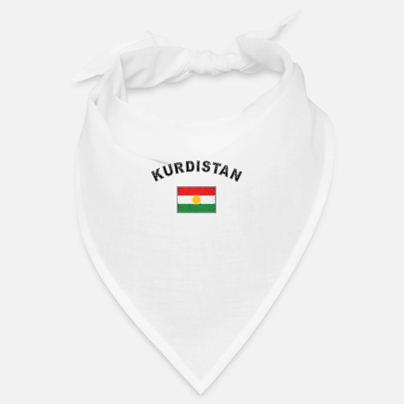 Drapeau drapeau kurde Kurdistan drapeau Bandana