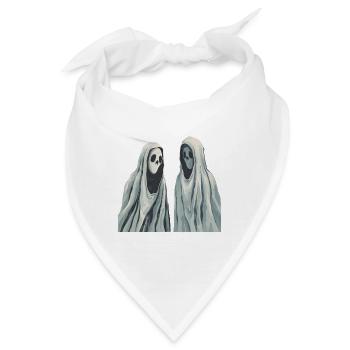 Stille Gespenster - Bandana - Weiß - Vorne