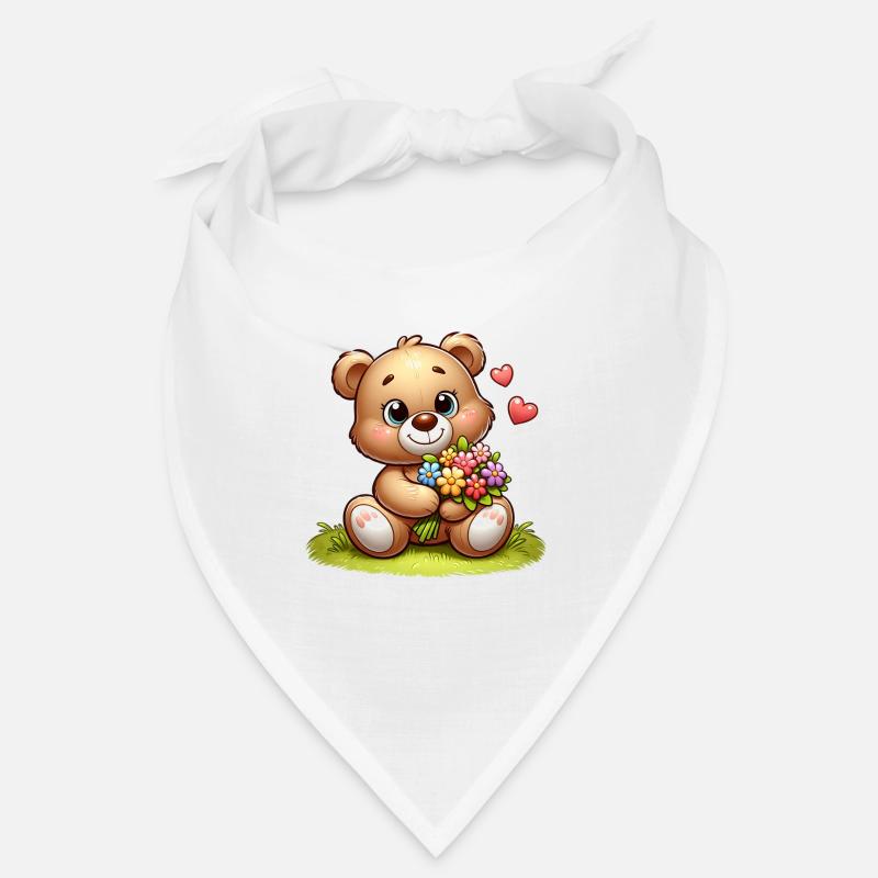 Teddybär 3 Bandana