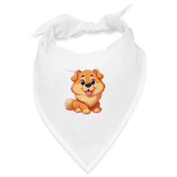 chinesische Fruchtkonfitüre - Bandana - Weiß - Vorne