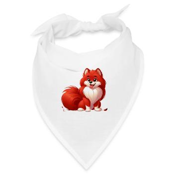 Spitz 2 - Bandana - Weiß - Vorne