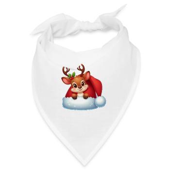 Rudolf 7 - Bandana - Weiß - Vorne