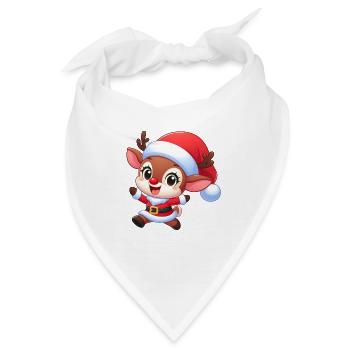 Rudolf 1 - Bandana - Weiß - Vorne