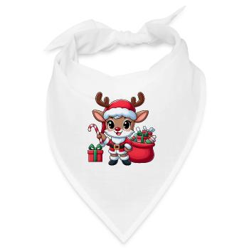 Rudolf 3 - Bandana - Weiß - Vorne