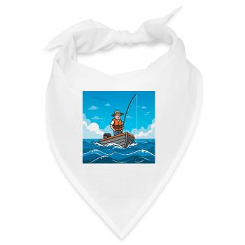 Der große Köder-Guide: So fängst du mehr Fische - Bandana - Weiß - Vorne