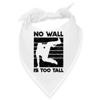 Parkour Geschenkideen - Bandana - Weiß - Vorne