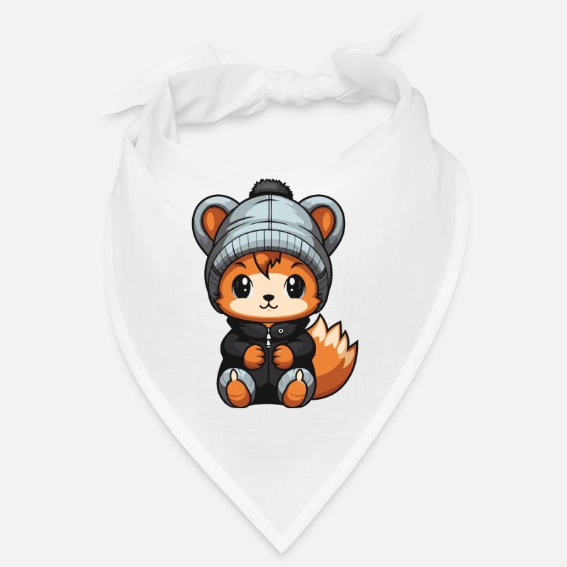 Eichhörnchen Winter Comic Bandana