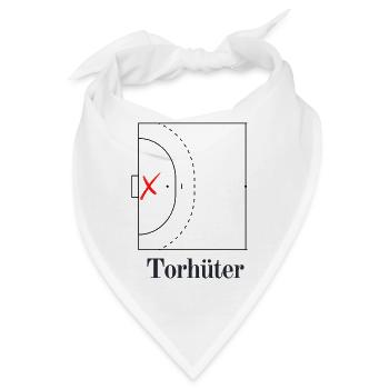 Handball - Torhüter - Bandana - Weiß - Vorne