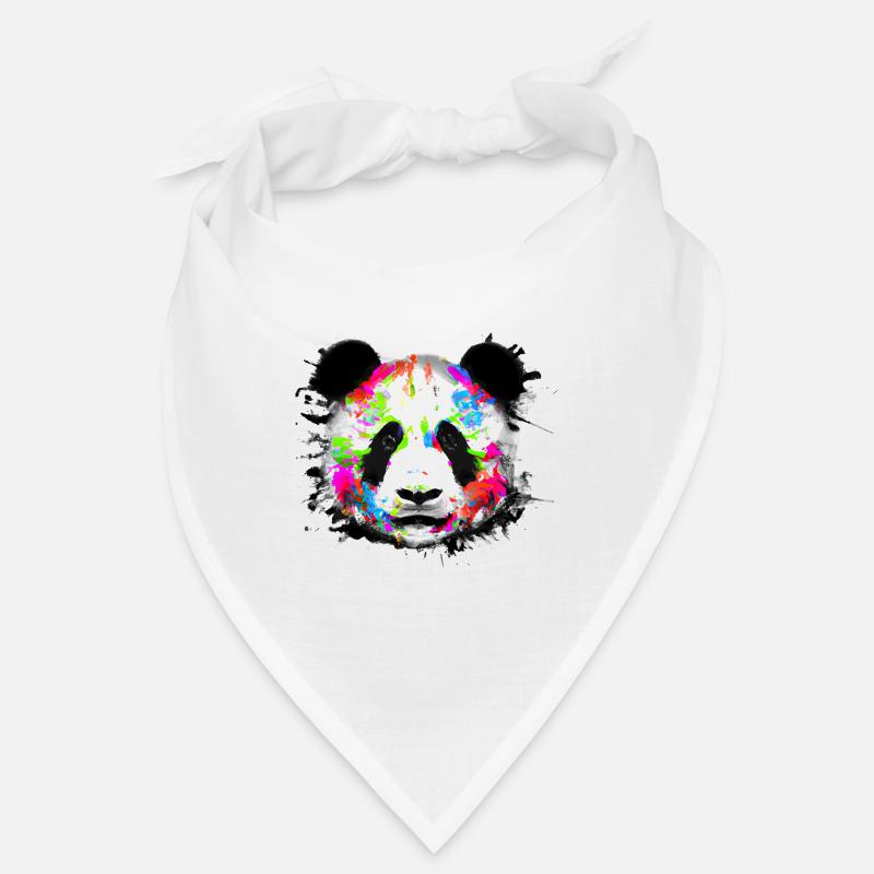 Colorful Panda Bandana