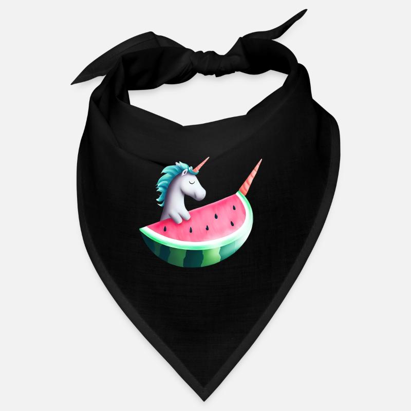 Licorne de pastèque Bandana