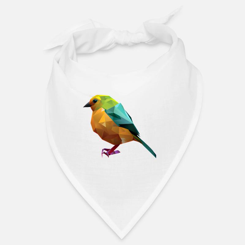 Polygon Bird Design Bandana