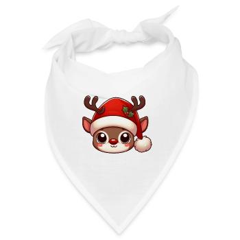 Rudolf 6 - Bandana - Weiß - Vorne