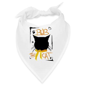 BOB DER STREUNER I BOB THE CAT - Bandana - Weiß - Vorne