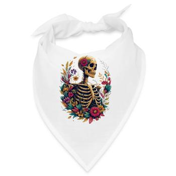 Botanical Bone - Bandana - Weiß - Vorne