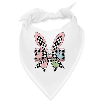 Easter Bunny - Bandana - Weiß - Vorne