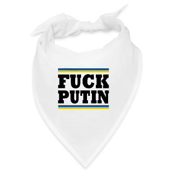 Puck futin - Bandana - Weiß - Vorne