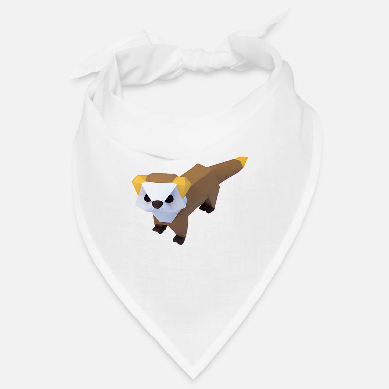 Polygon ferrets Bandana