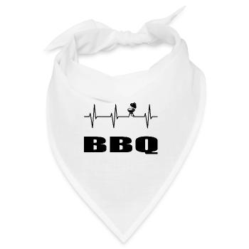 BBQ - Bandana - Weiß - Vorne