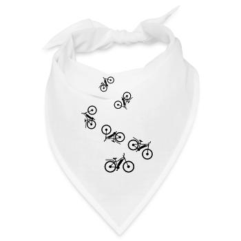 ebike fahrrad - Bandana - Weiß - Vorne
