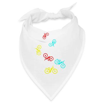 ebike fahrrad - Bandana - Weiß - Vorne