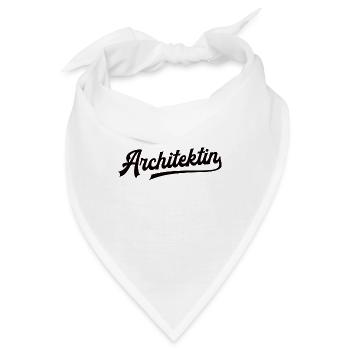 Architektin Baumeisterin Frauen Architektur - Bandana - Weiß - Vorne