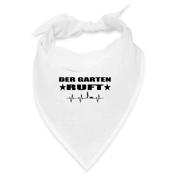 Garten - Bandana - Weiß - Vorne