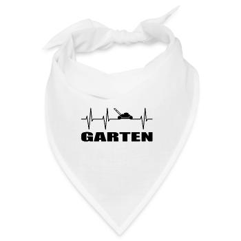 Garten - Bandana - Weiß - Vorne