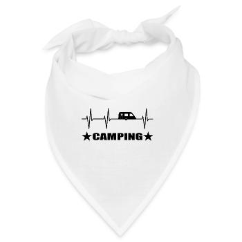 Camping - Bandana - Weiß - Vorne
