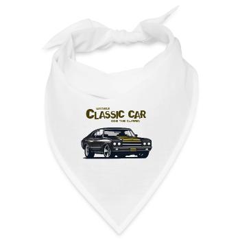 Classic Car Lovers i love my car - Bandana - Weiß - Vorne