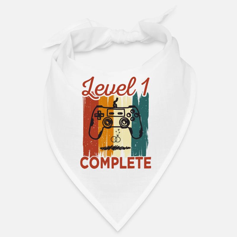 1st Vintage Wedding Anniversary Level 1 Bandana