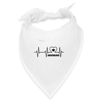 Abschluss - Bandana - Weiß - Vorne