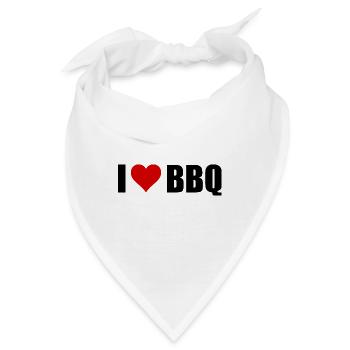 BBQ - Bandana - Weiß - Vorne