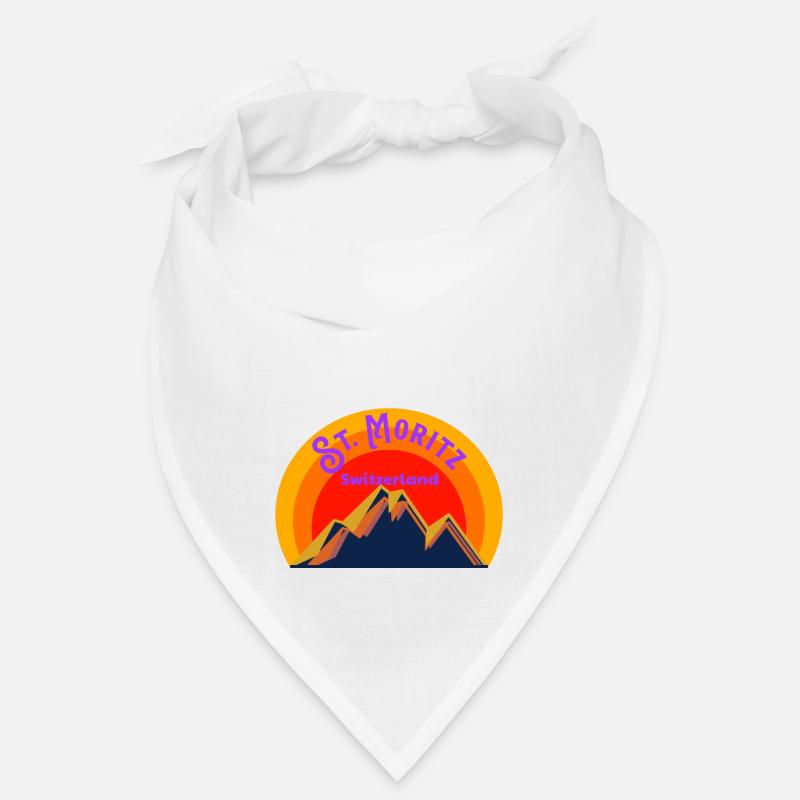 St. Moritz - Bandana - Weiß