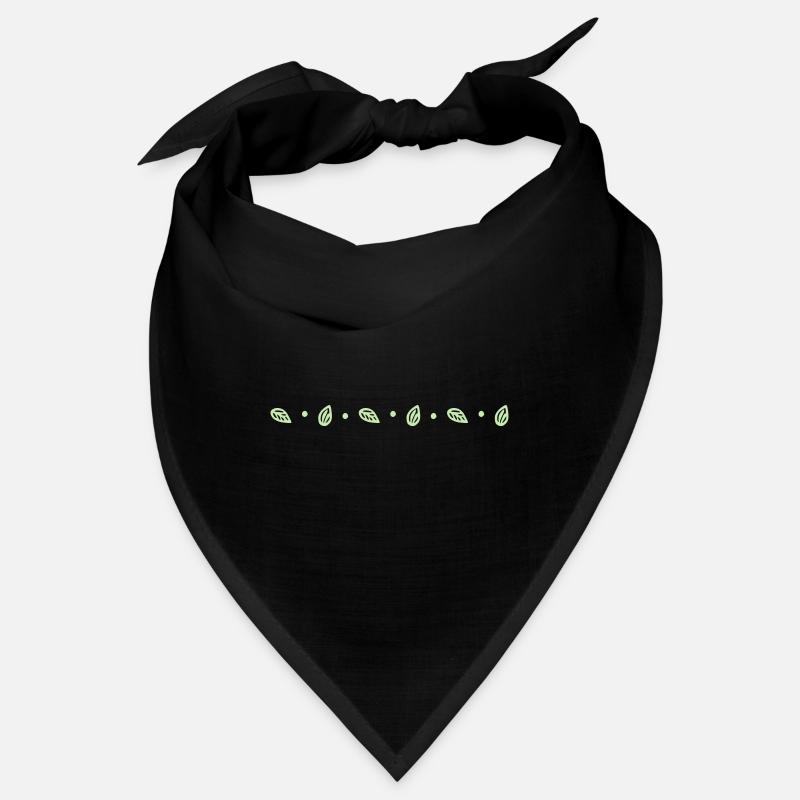 Small Leaves Line Bandana