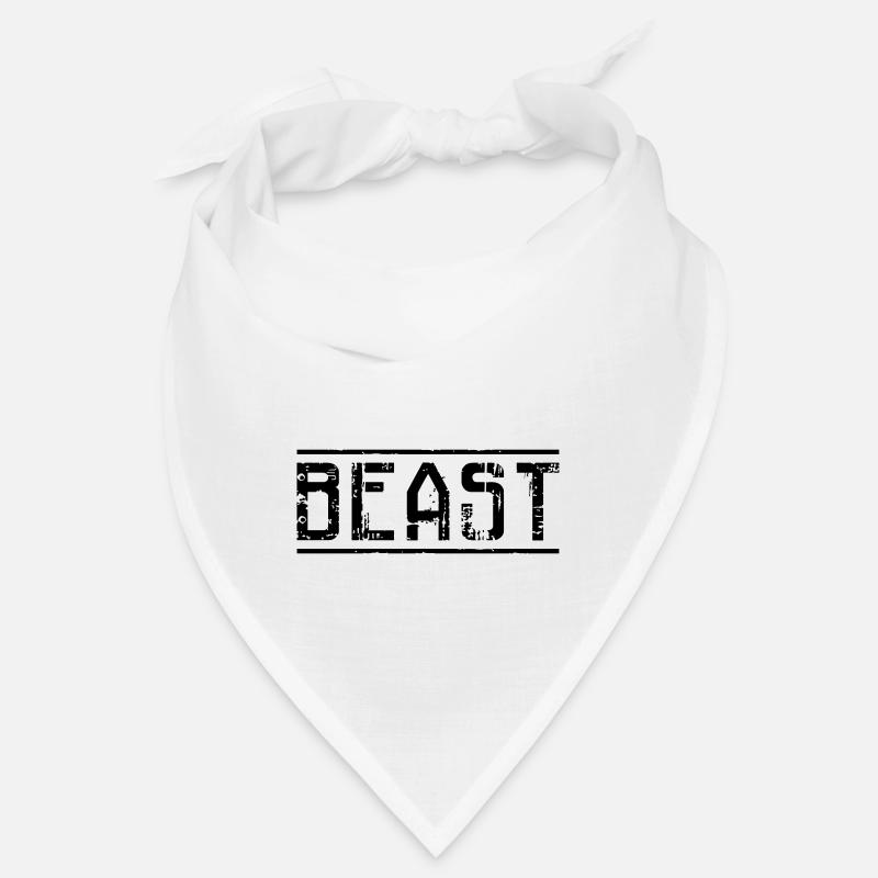 Beast - Bandana - white
