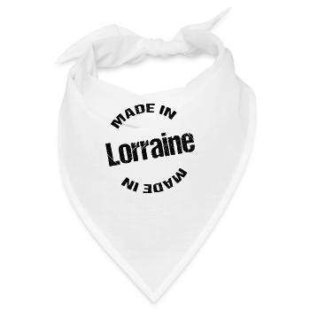 Hergestellt in Lothringen - Bandana - Weiß - Vorne