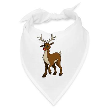 Rudolph - Bandana - Weiß - Vorne