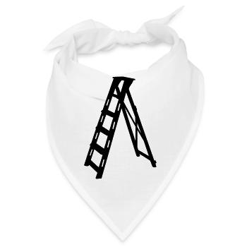 Leiter - Bandana - Weiß - Vorne