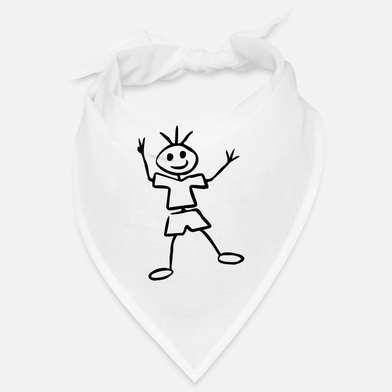 Strichmännchen Bandana