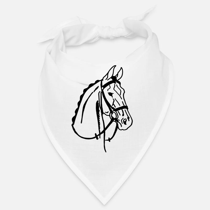 Cheval de selle Bandana