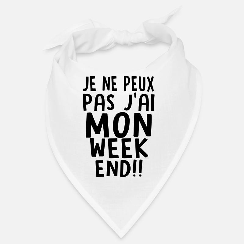 j'ai MON weekend Bandana
