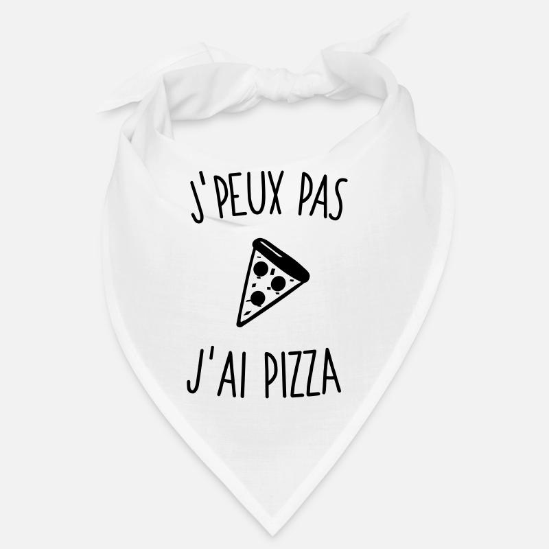 J'peux pas j'ai pizza 1c Bandana